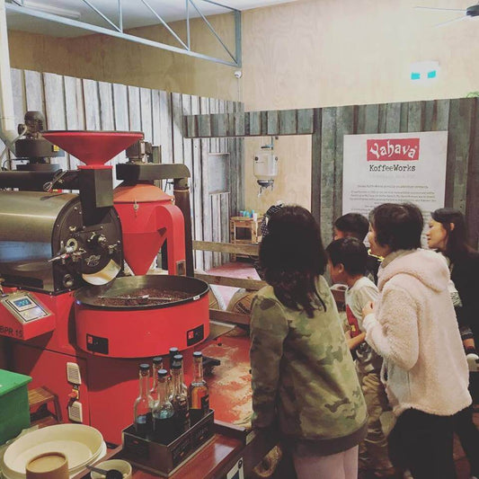 A family at Yahava's Koffee Safari in Margaret River