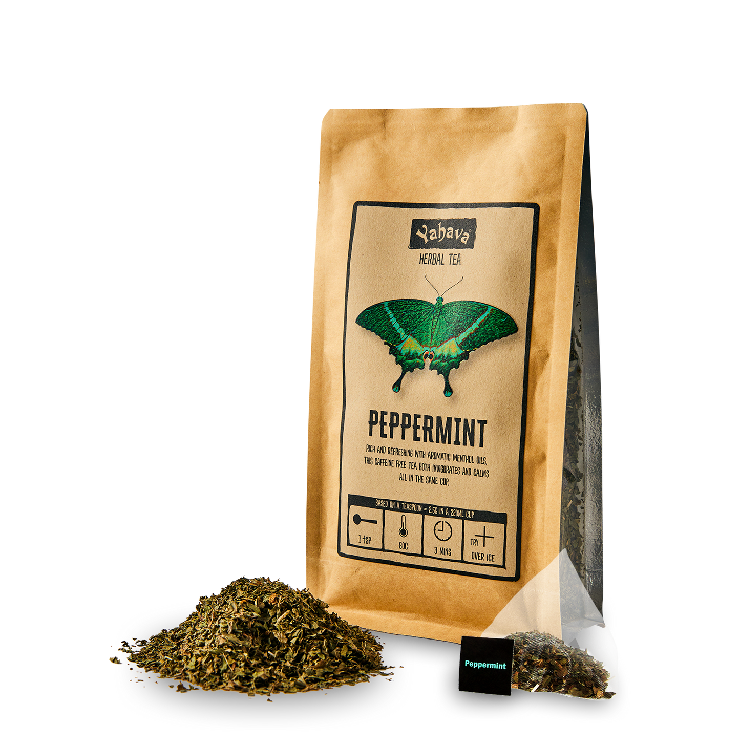 Tea - Peppermint Loose Leaf Tea - Yahava KoffeeWorks - Western Australia - Margaret River Swan Valley