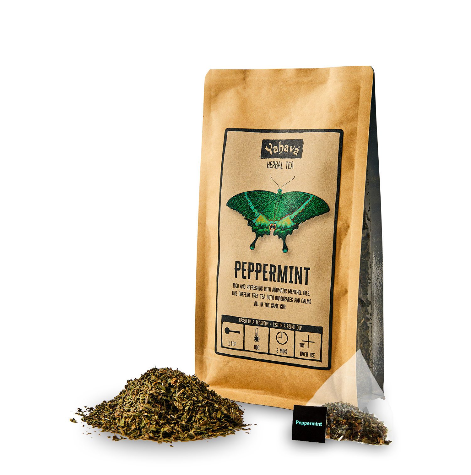 Tea - Peppermint Loose Leaf Tea - Yahava KoffeeWorks - Western Australia - Margaret River Swan Valley