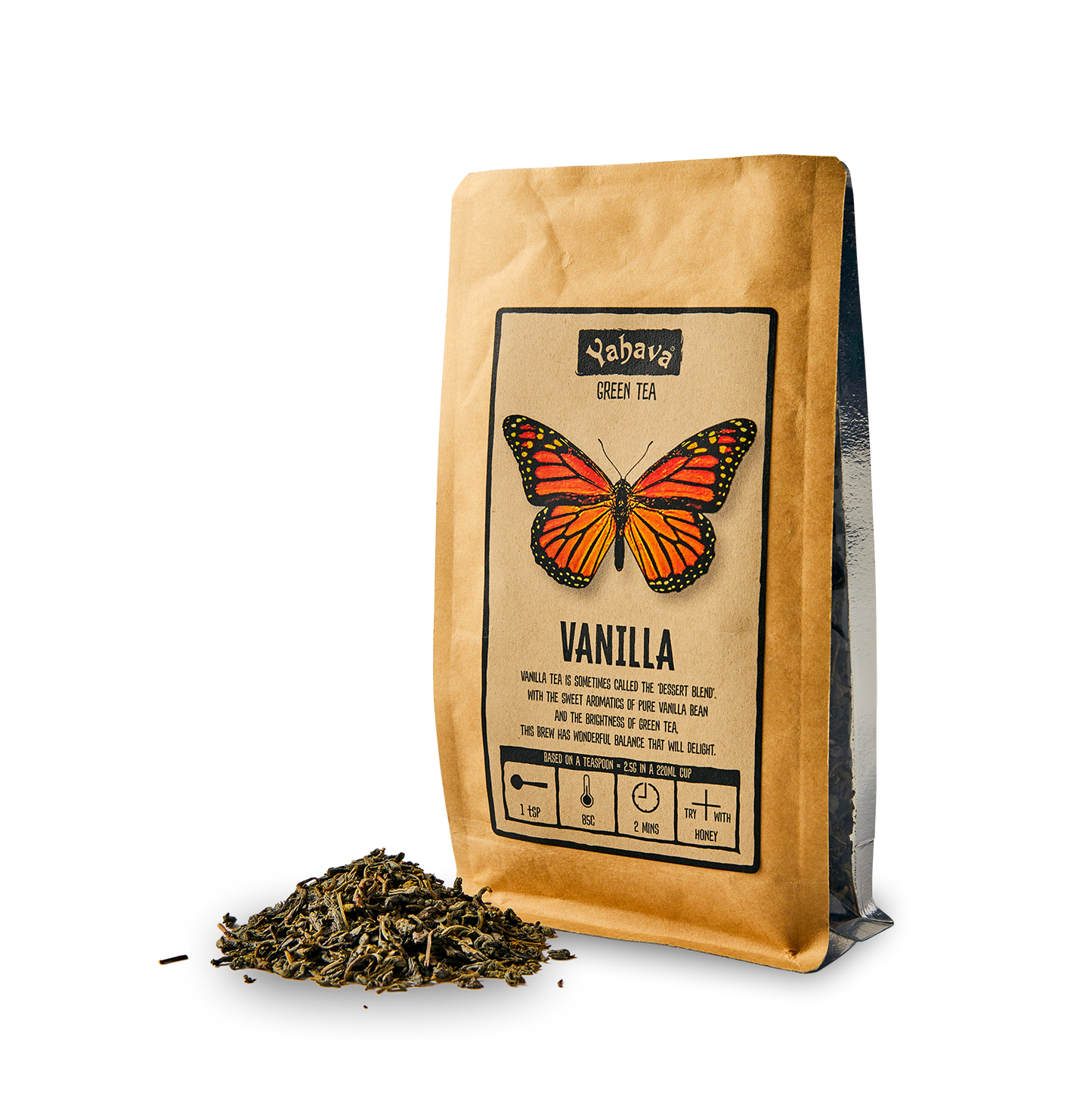 Tea - Vanilla Green Loose Leaf Tea - Yahava KoffeeWorks - Western Australia - Margaret River Swan Valley