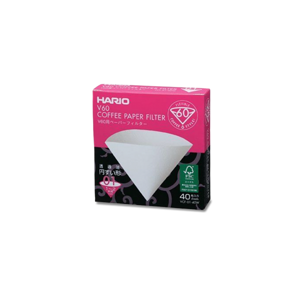 Hario V60 Paper Filter 01-40 Pack