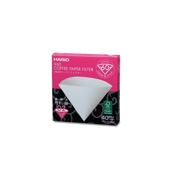 Hario V60 Paper Filter 02-40 Pack