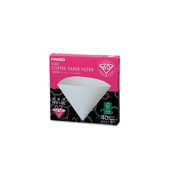 Hario V60 Paper Filter 03-40 Pack