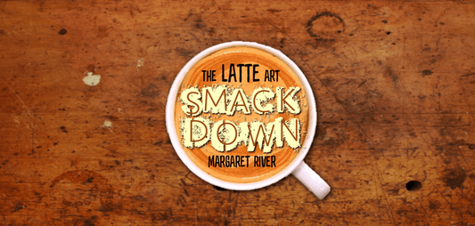 the latte art smack down margaret river banner