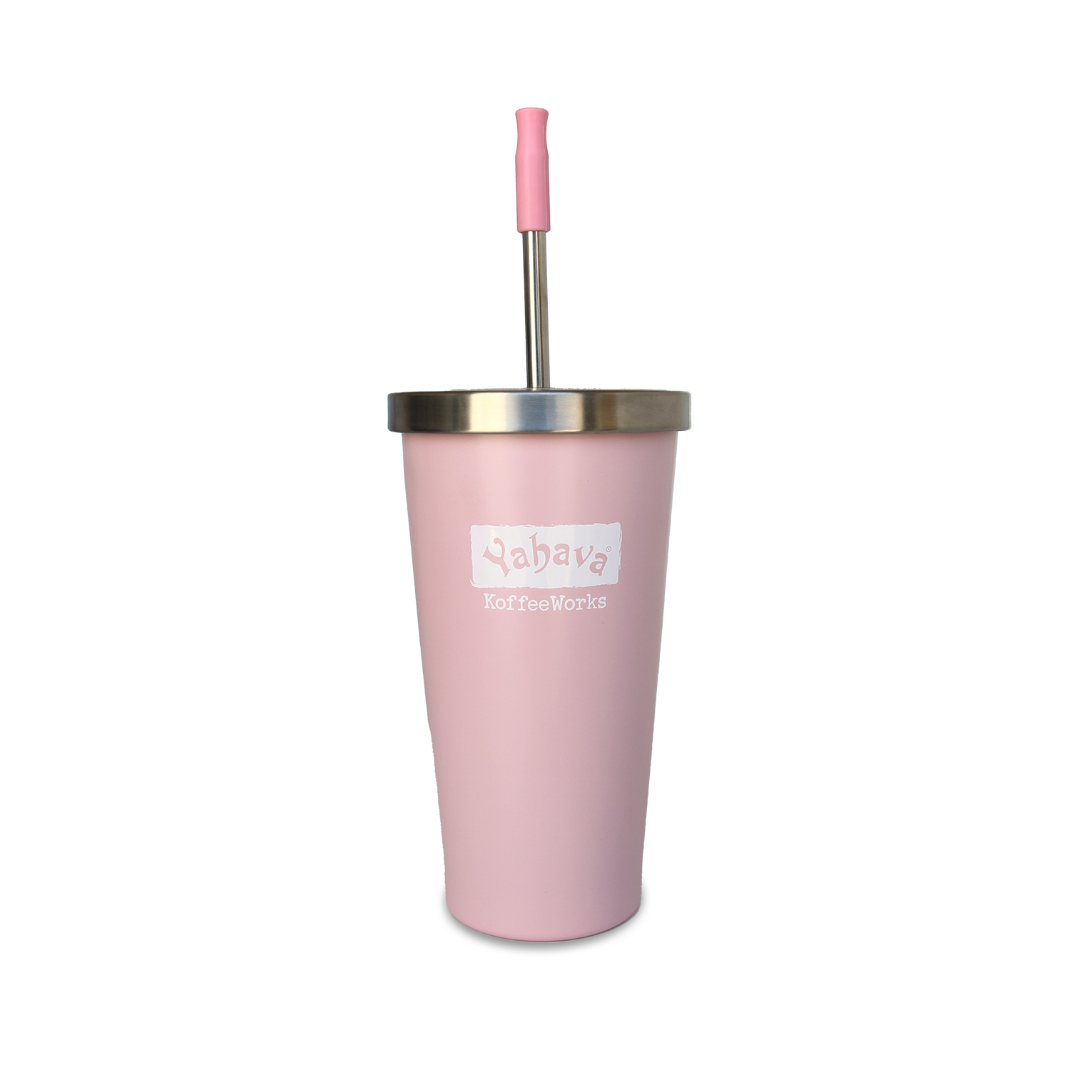 Yahava Light Pink Iced Drink Travel Cups - Tumbler