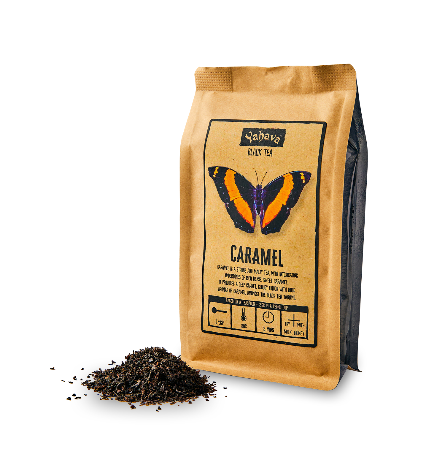 Tea - Caramel Black Loose Leaf Tea - Yahava KoffeeWorks - Western Australia - Margaret River Swan Valley