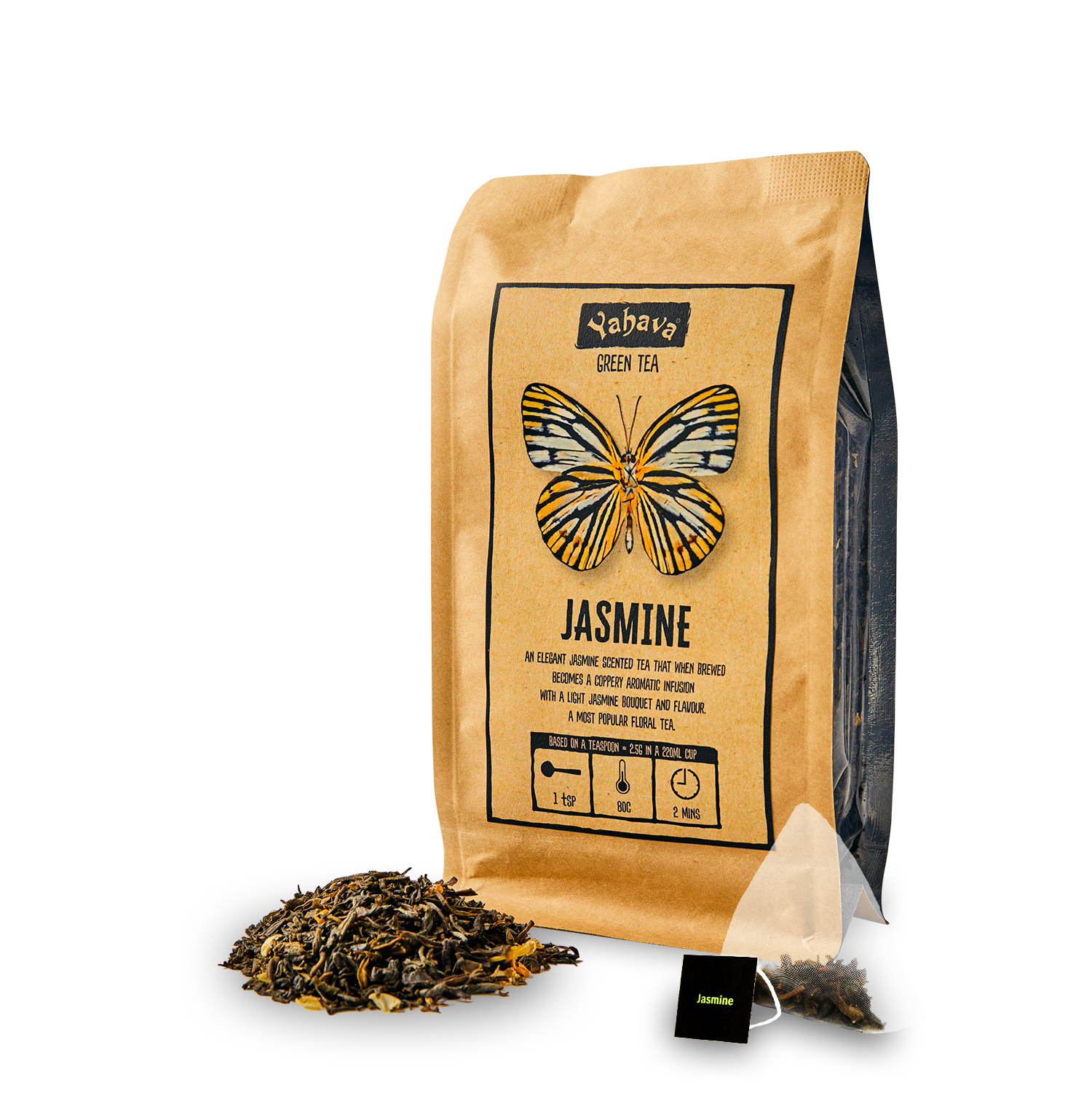 Tea - Jasmine Green Tea Loose Leaf Tea - Yahava KoffeeWorks - Western Australia - Margaret River Swan Valley