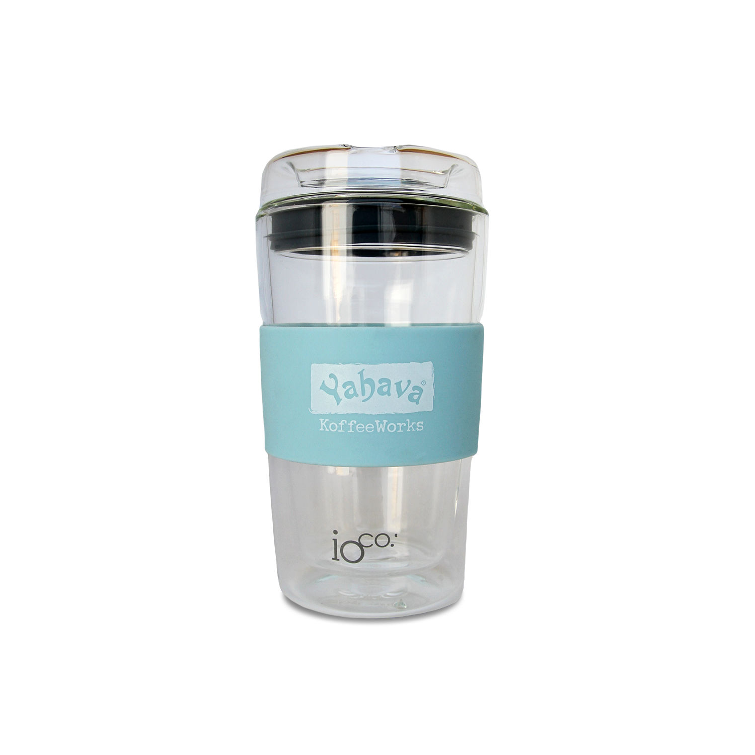 IOCO Yahava Coffee Travel Mug - Reusable Cup - Keep Cup - Blue