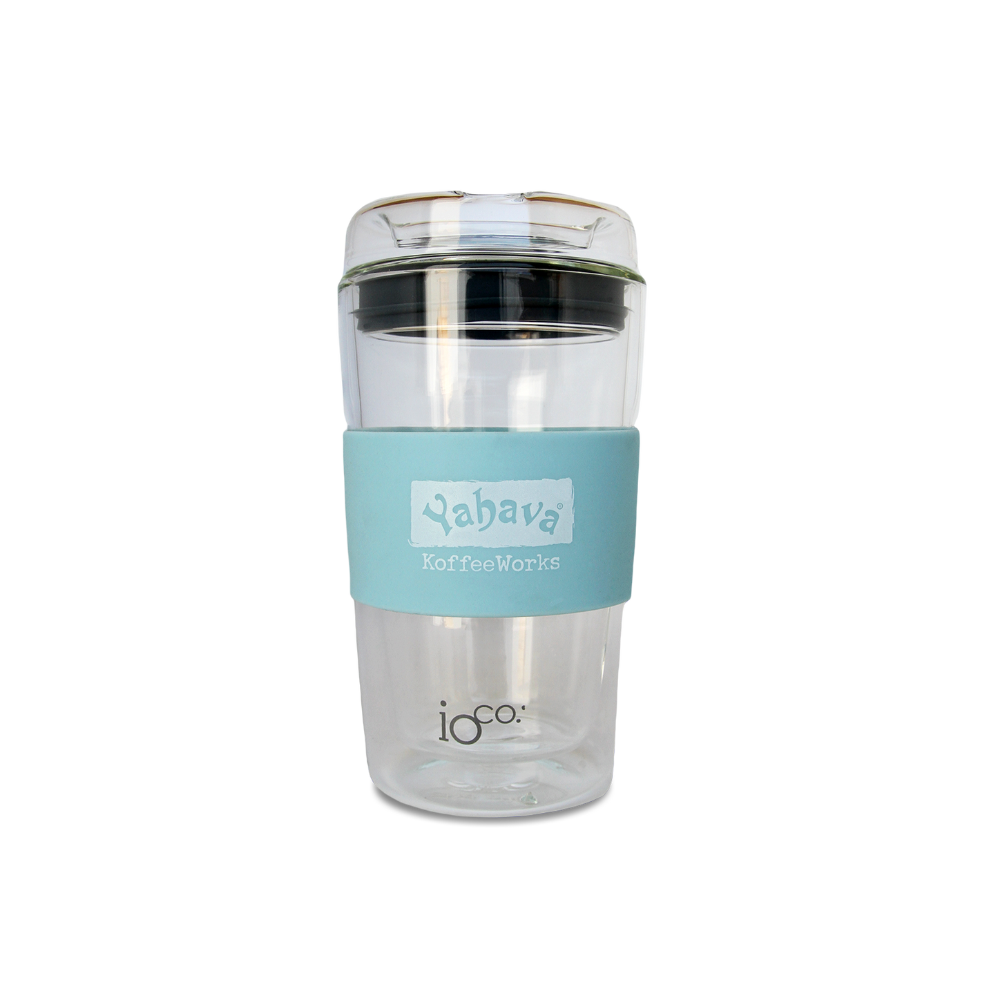 IOCO Yahava Coffee Travel Mug - Reusable Cup - Keep Cup - Blue