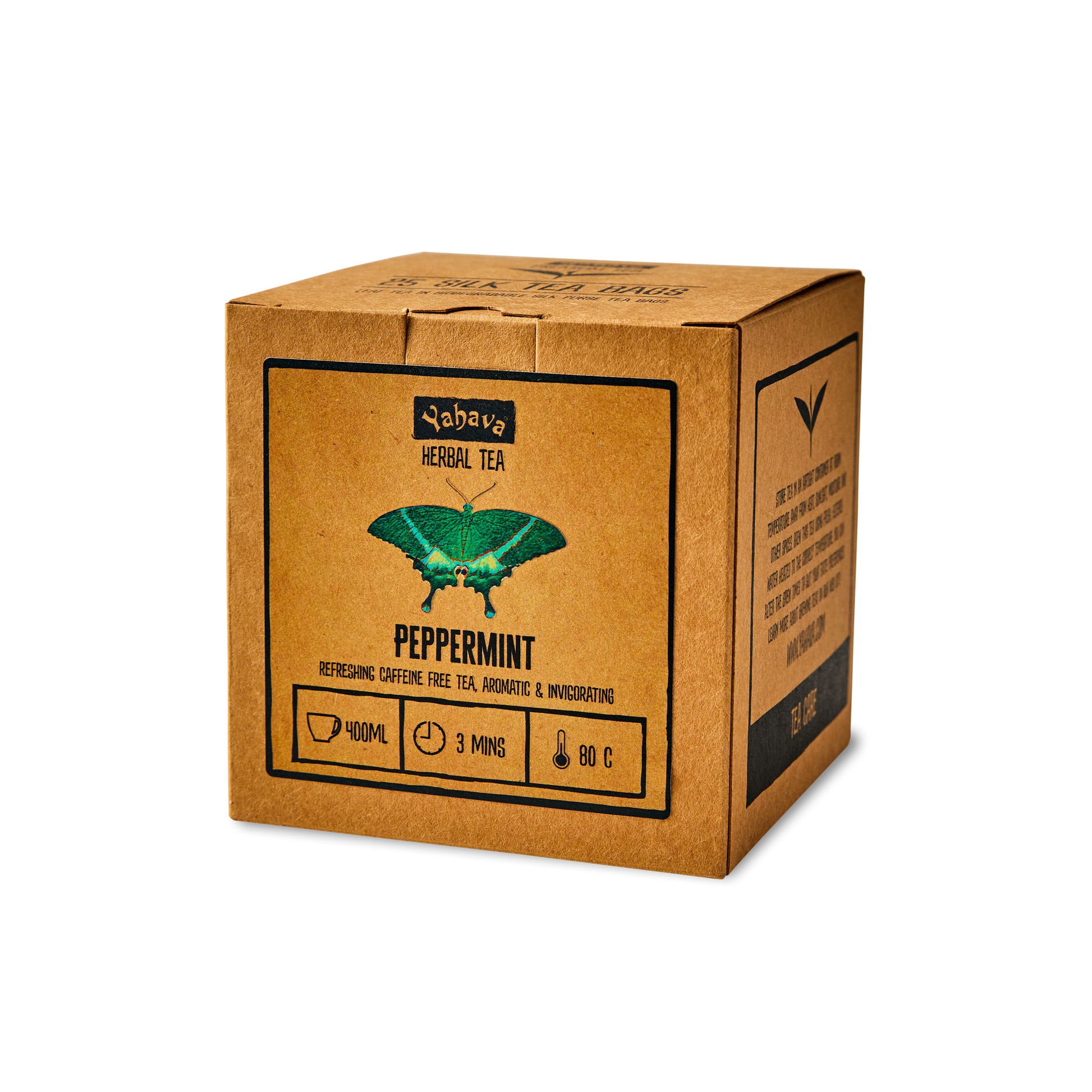 Tea - Peppermint Tea Silk Bags - Yahava KoffeeWorks - Western Australia