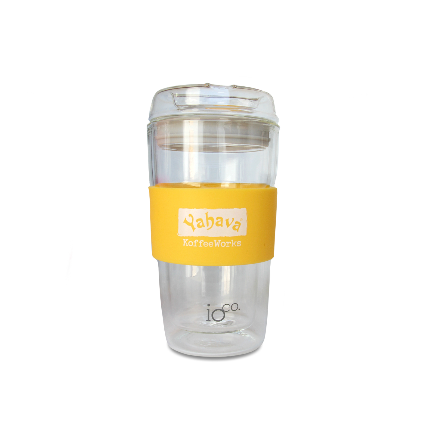 IOCO Yahava Coffee Travel Mug - Reusable Cup - Keep Cup - Yellow