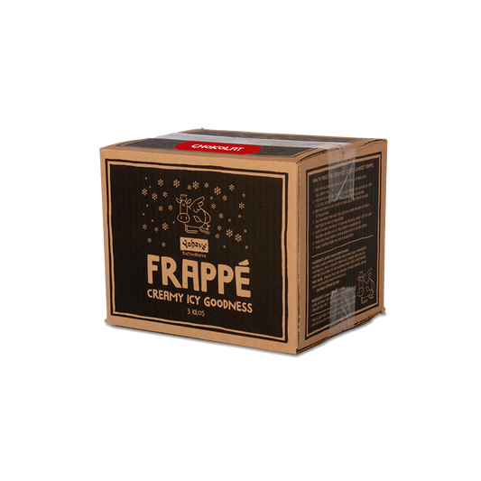 3kg box of Chokolat Frappe with Frappe branding
