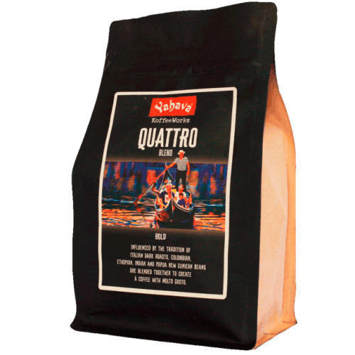 Shop Yahava's delicious Quattro coffee blend online across Australia or in a Perth Koffeeworks